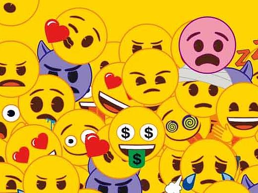 emoji与喜茶合作表情