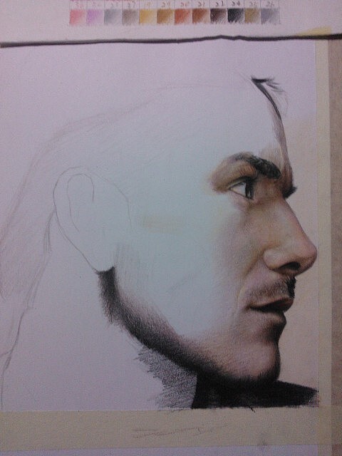 彩铅—贝克汉姆