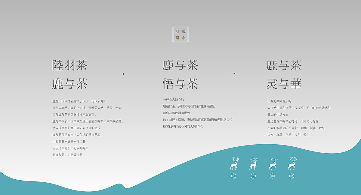 茶饮品牌全案策划-鹿与茶-餐饮策划公司