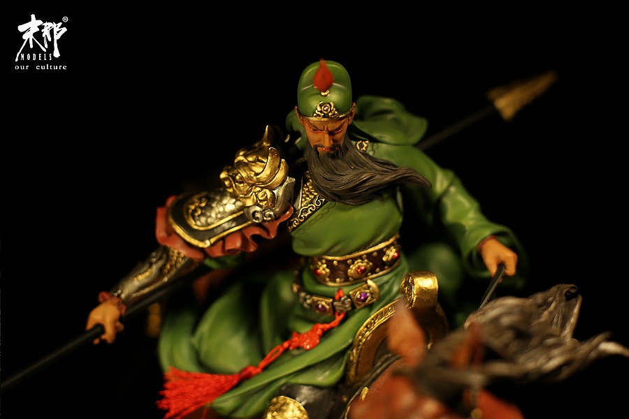 末那x青竹模型丨《三国名将系列之关羽》手办定制