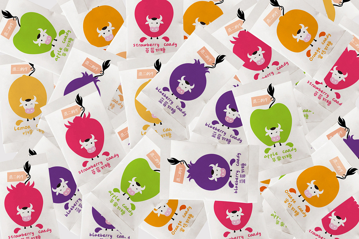 果味软糖包装设计