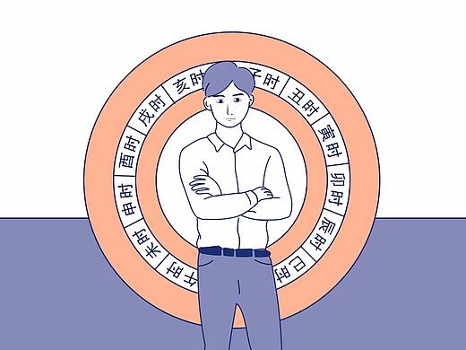珠江雪堡十二时辰插画长图