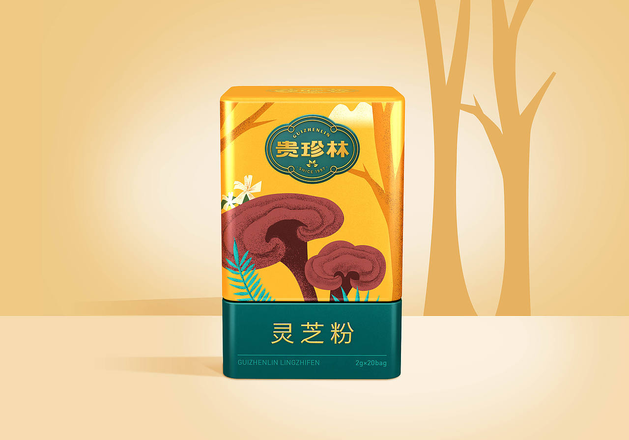 贵珍林（图ZMjE3MjQyNjU2） - 包装 - 站酷设计师李华清_设计原创素材 - 站酷ZCOOL