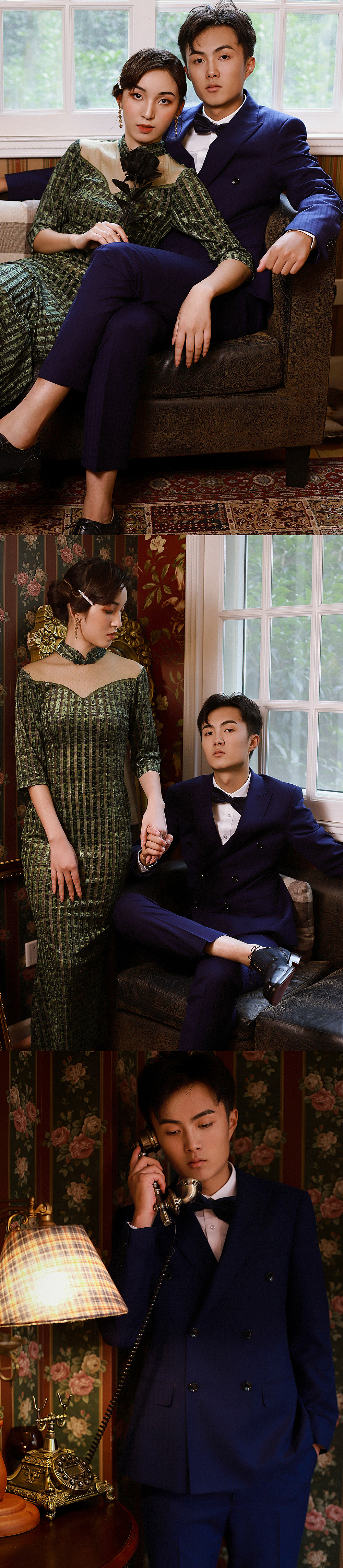复古旗袍婚纱照（图ZMjIxMTQ1Nzgw） - 人像摄影 - 站酷设计师成都摄影安静原创素材 - 站酷ZCOOL