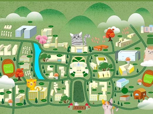 《连大地图》