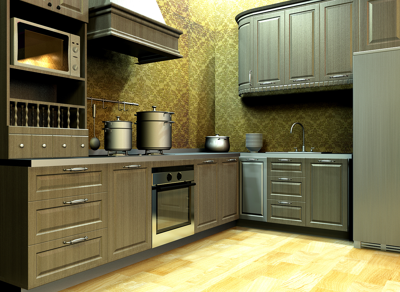 3D 室内设计效果图