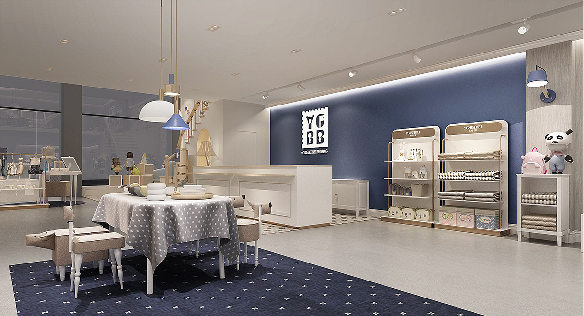 英格贝贝母婴用品专卖店形象SI设计（图ZMjM2MDA5NDA4） - 家装设计 - 站酷设计师简米武汉品牌设计原创素材 - 站酷ZCOOL