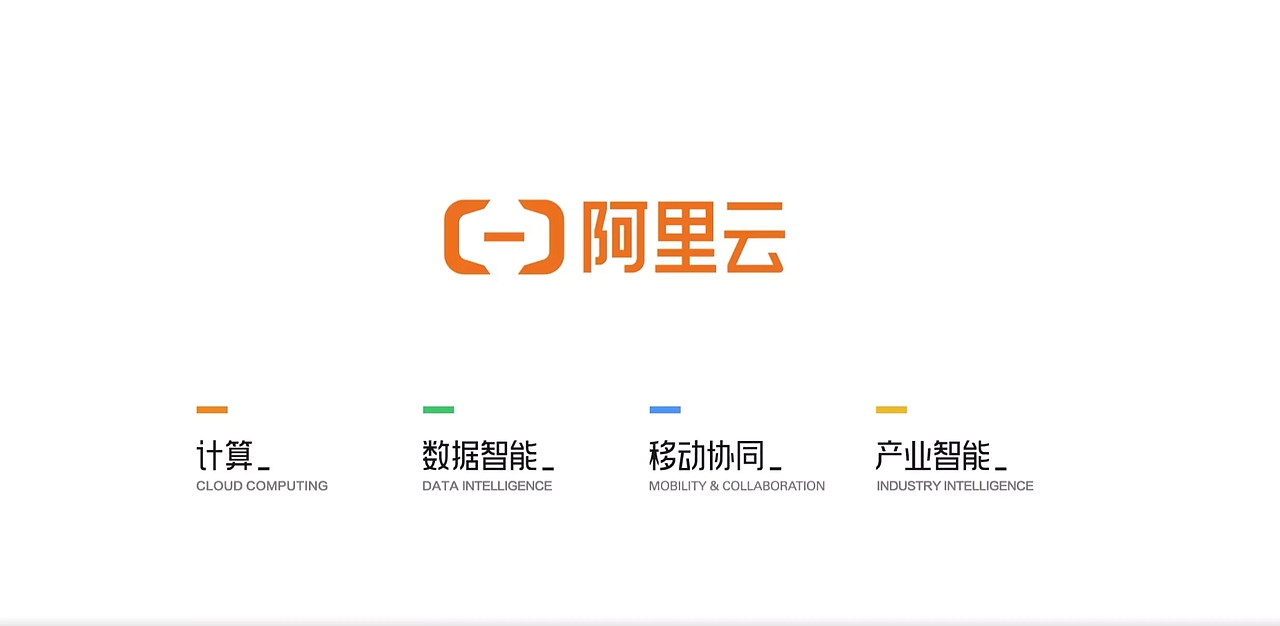 全面升级后的阿里云2.0推出了四个子品牌，分别为阿里云计算、数据智能、移动协同、以及产业智能。