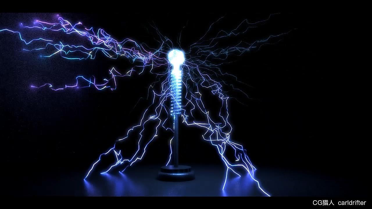 houdini16制作特斯拉线圈电流特效sopvop
