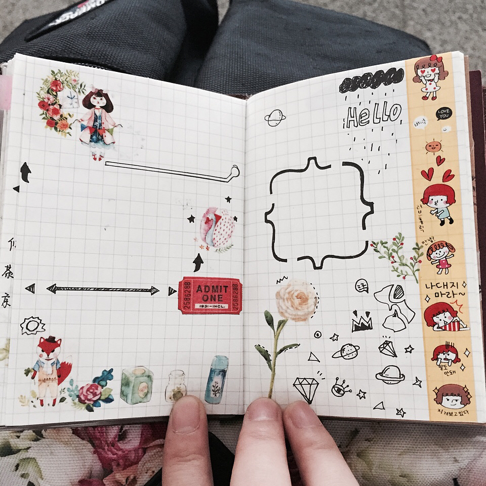 手账；排版；胶带（图ZNDUzODY4NzI=） - 书籍/画册 - 站酷设计师陈陈_C原创素材 - 站酷ZCOOL