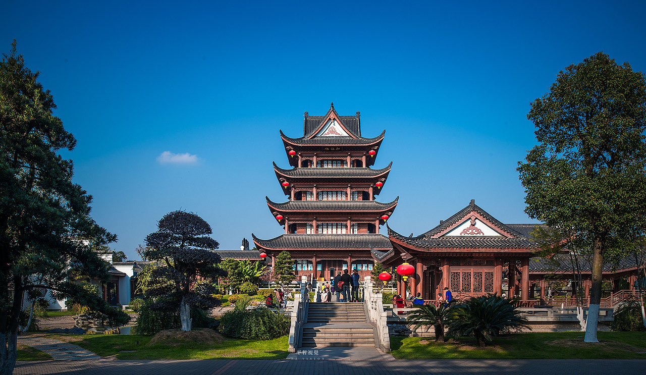 长沙橘子洲头拱极楼|摄影|环境/建筑摄影|廖鲁_原创作品-站酷zcool