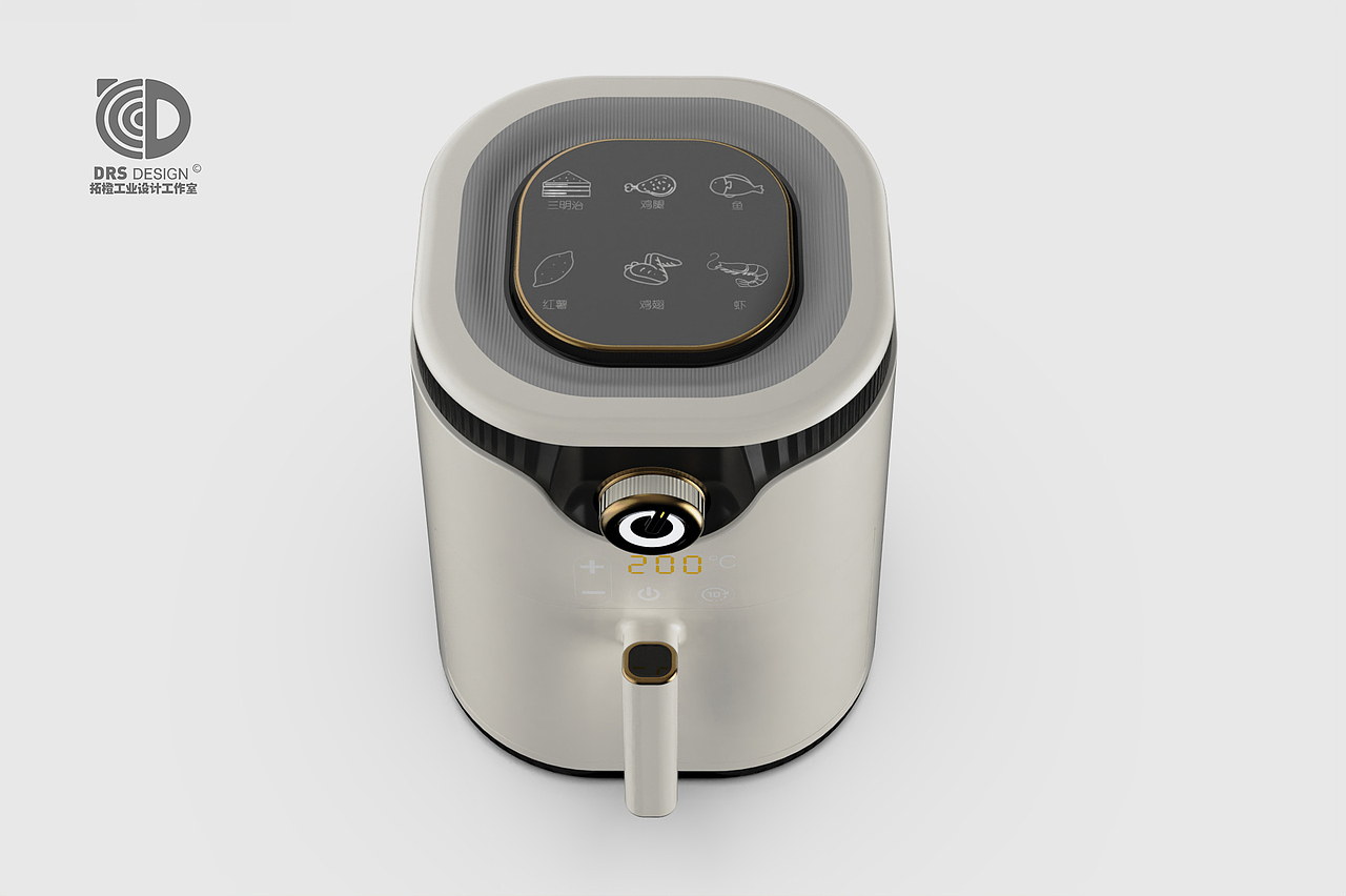 家用便捷厨具——空气炸锅（图ZMjg4NjMxOTMy） - 生活用品 - 站酷设计师拓橙工业设计原创素材 - 站酷ZCOOL