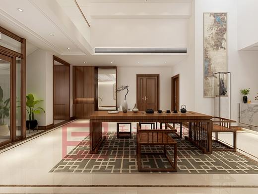 济南360平绿城玺园别墅装修