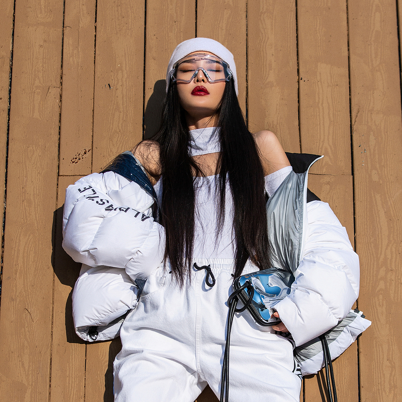 女装拍摄-冬季羽绒服穿搭