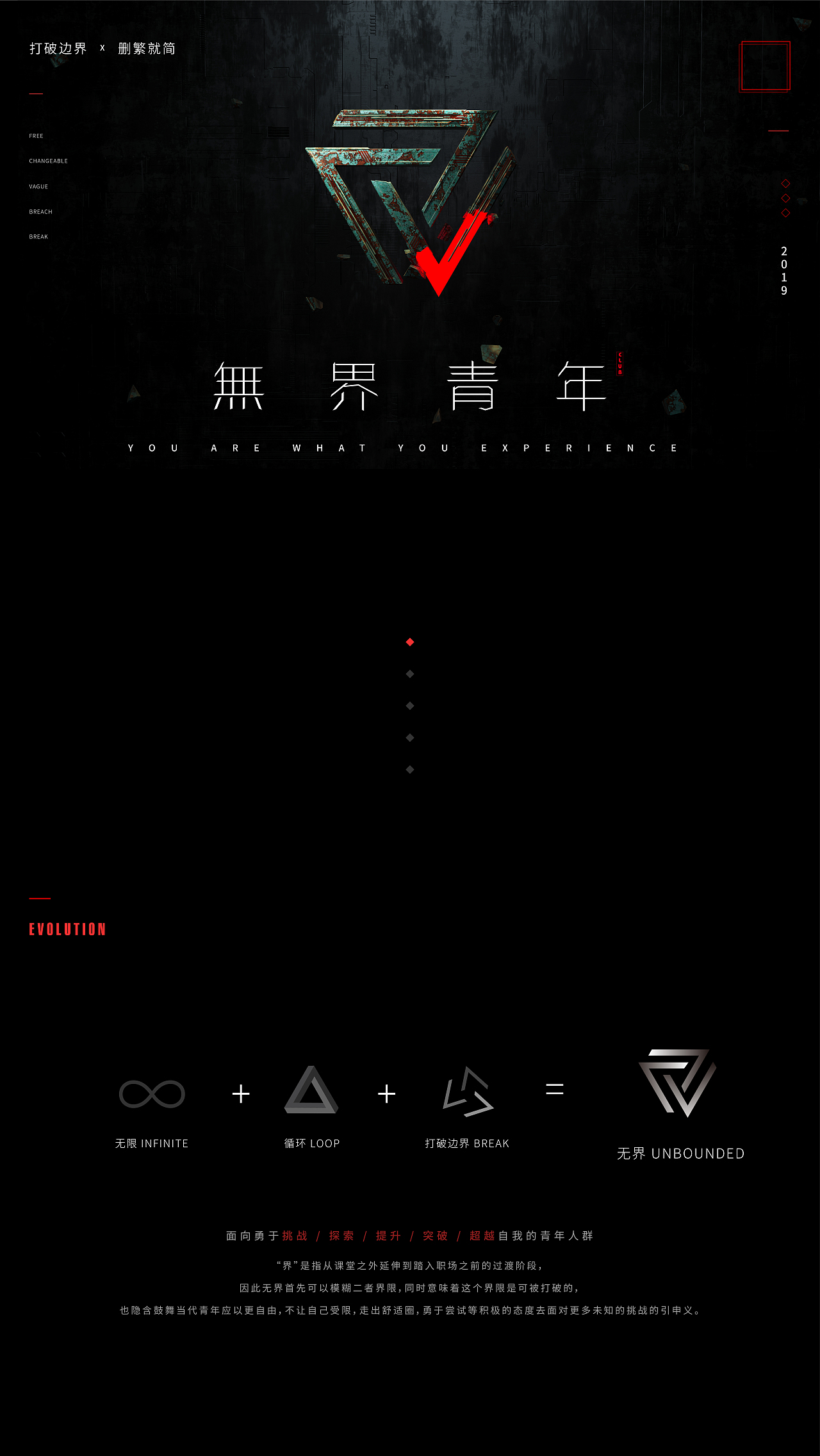 无界青年 品牌vi（图ZMTY5ODI0NzQ0） - 品牌 - 站酷设计师吞小面的一号鲨鱼原创素材 - 站酷ZCOOL