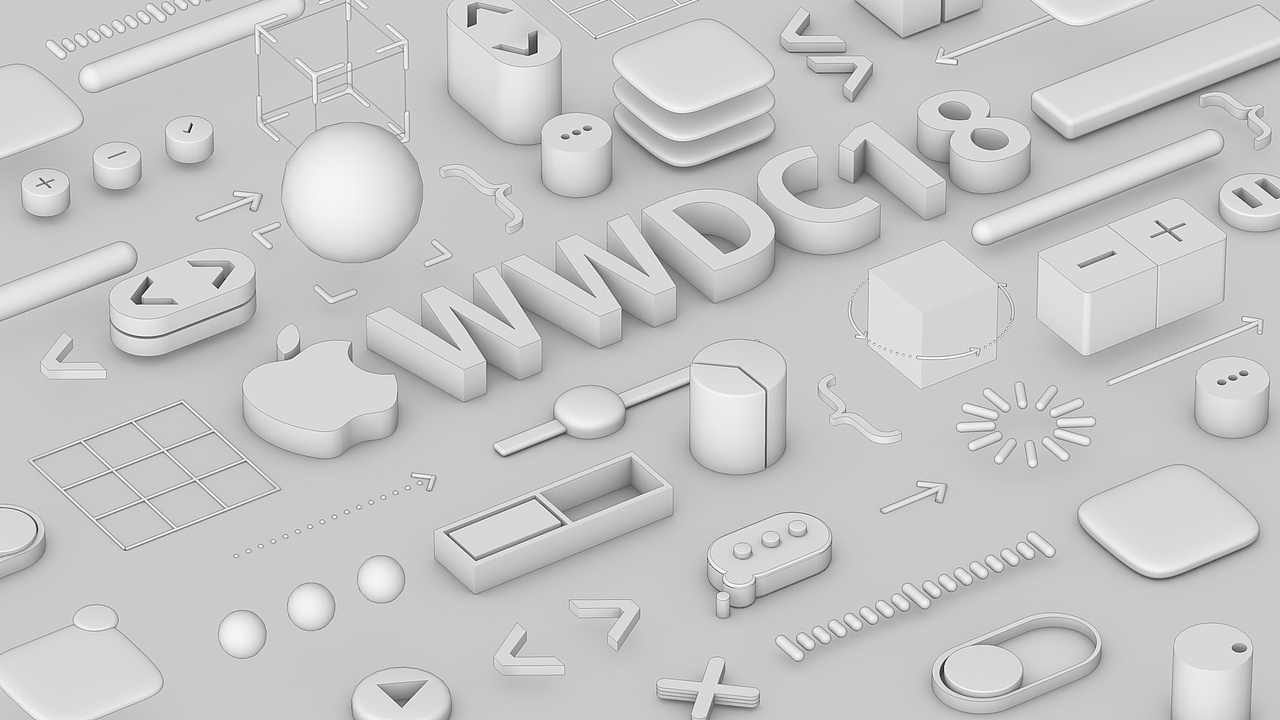 WWDC2018苹果主视觉 「C4D练习作品」（图ZMTQ2ODUxMzEy） - 其他三维 - 站酷设计师Cirol希崽原创素材 - 站酷ZCOOL