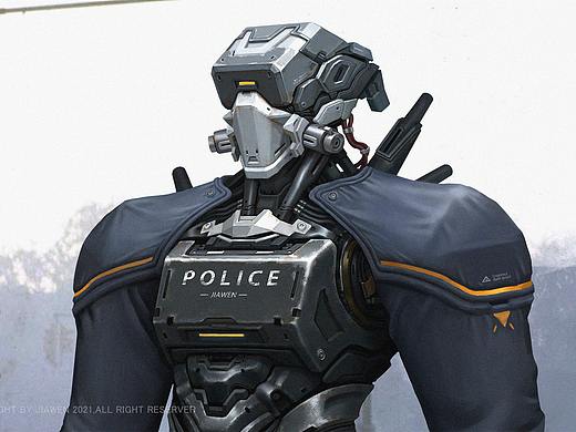 機械警察（個人主頁-ZNTgzNDAxNjQ=） - 創(chuàng)作習(xí)作 - 站酷設(shè)計師佳汶原創(chuàng)素材 - 站酷ZCOOL