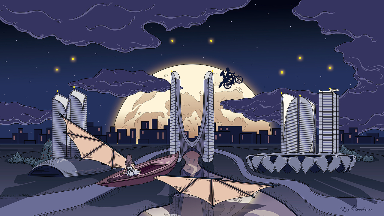 hillslife美学馆杭州信达中心壹号院tod插画手绘本