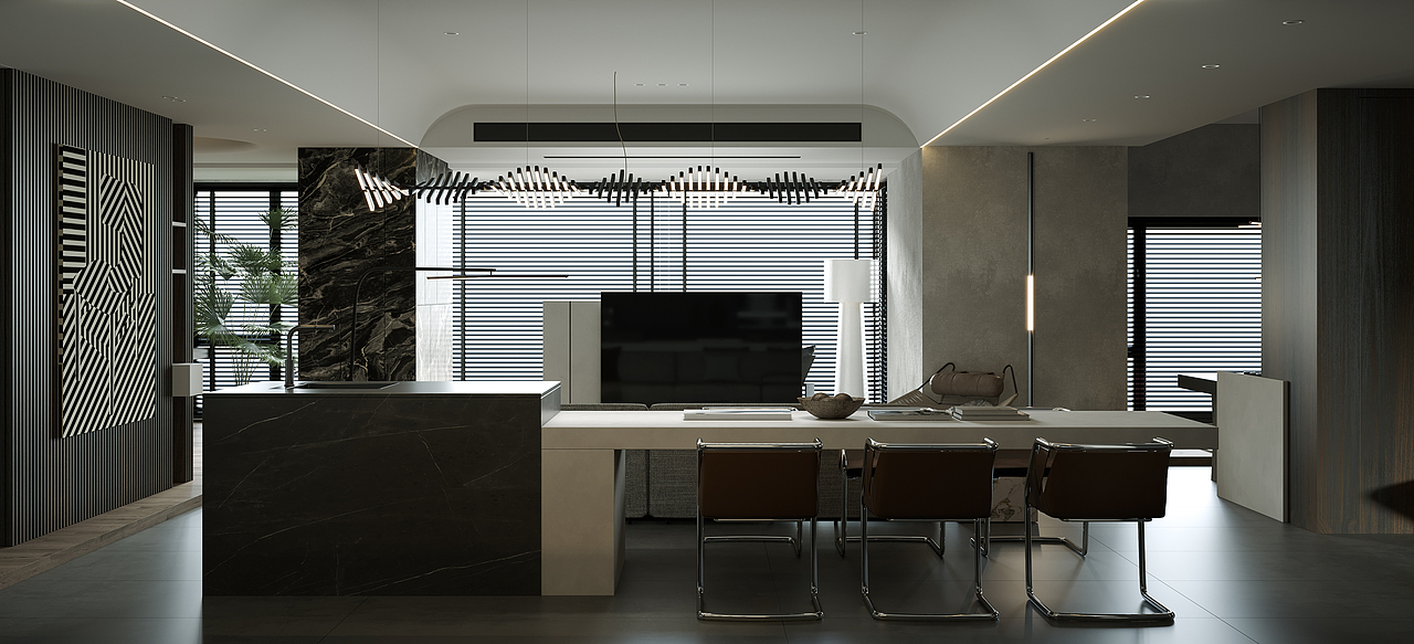 八月效果图项目整理（图ZMjcwNTY3NjQ4） - 家装设计 - 站酷设计师柒上空间设计原创素材 - 站酷ZCOOL