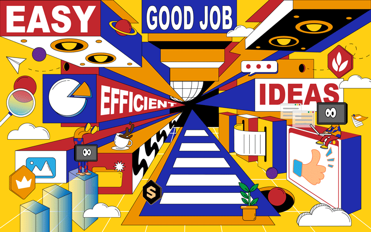 WPS-FUN松办公-Good Job（图ZMjY5MzA5MTI4） - 图案 - 站酷设计师硬核糖SEN原创素材 - 站酷ZCOOL