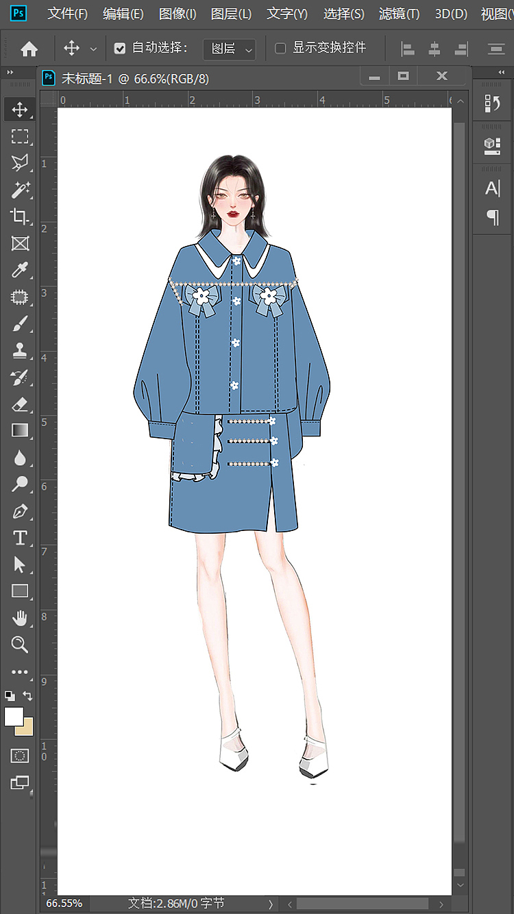 原创设计师阿杰（把手绘衣服穿到自己身上）
