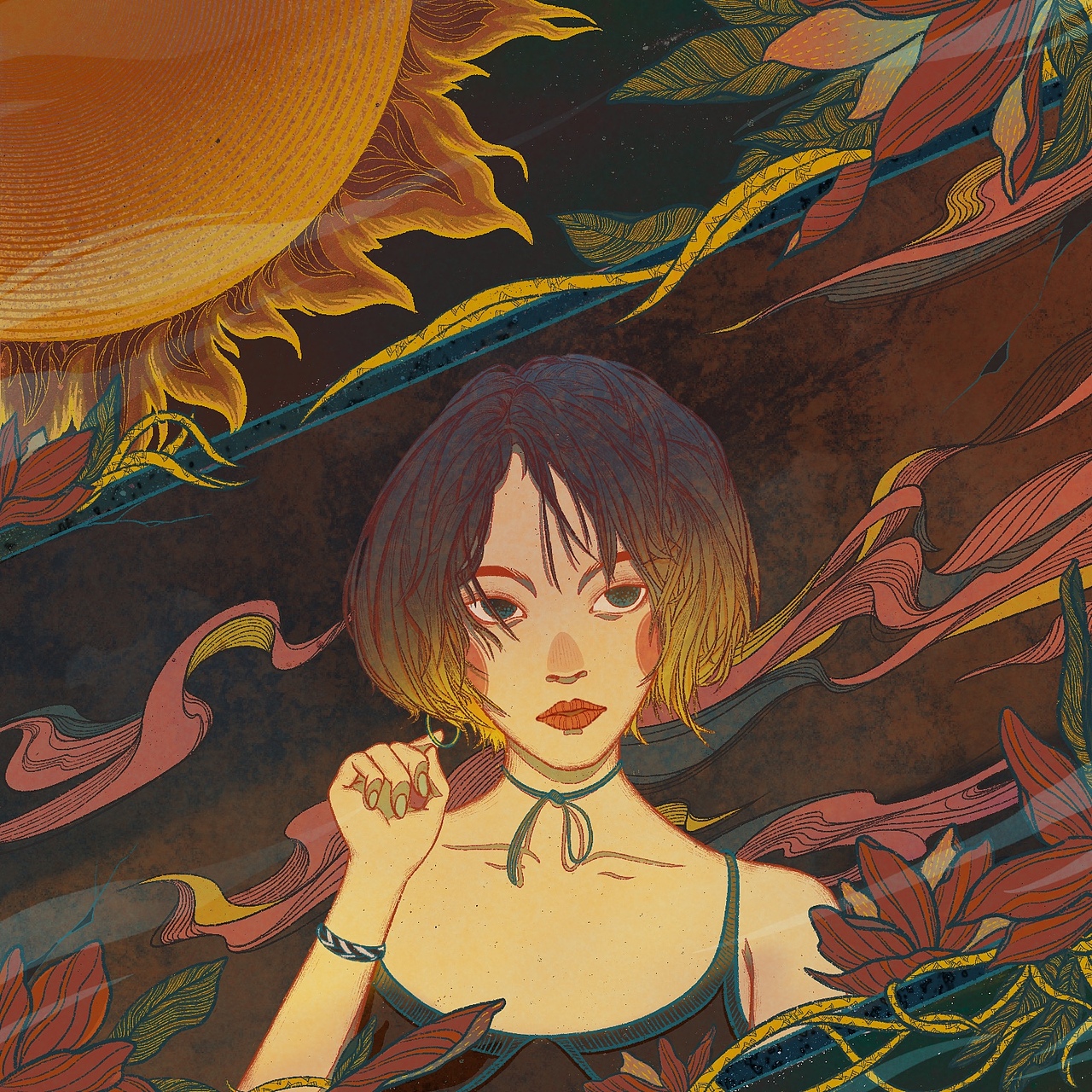 七—八月头像约稿（图ZMTc4MjkwNzMy） - 艺术插画 - 站酷设计师禾时雨原创素材 - 站酷ZCOOL