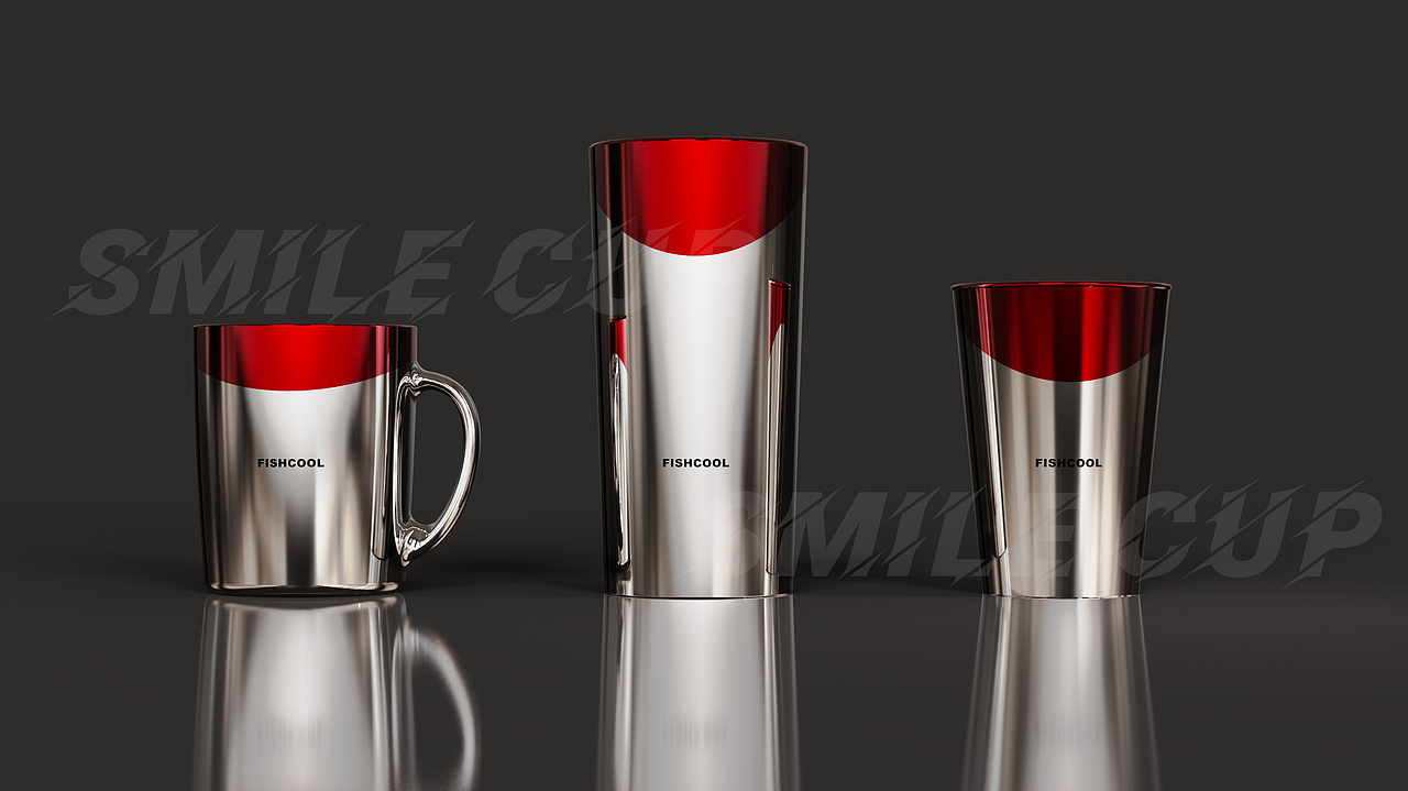 Smile Cup微笑杯（图ZMjUxMzkyMzUy） - 生活用品 - 站酷设计师Fishcool_IDer原创素材 - 站酷ZCOOL