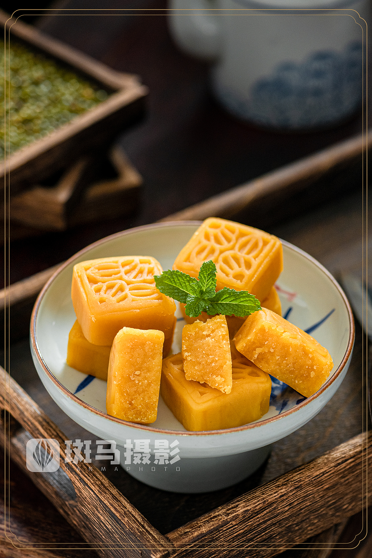 中国风美食摄影｜绿豆酥（图ZMjU5MDA2OTEy） - 美食摄影 - 站酷设计师斑马摄影工作室原创素材 - 站酷ZCOOL