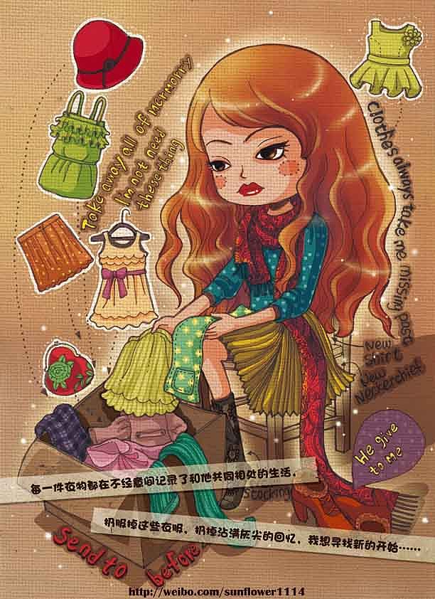 爱.美丽 FloraZeng（图ZNDY3ODIwNA==） - 商业插画 - 站酷设计师爱绘集原创素材 - 站酷ZCOOL