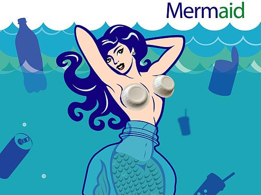 救救美人鱼--透明海洋主题海报邀请展