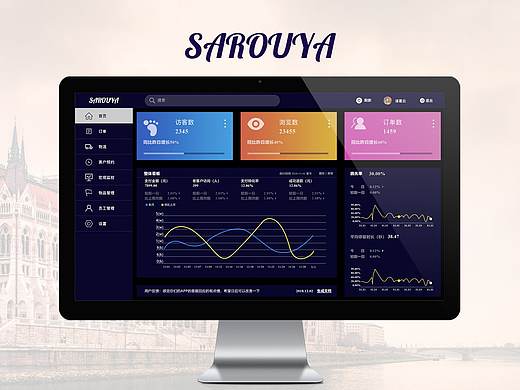 SAROUYA后台管理网站（个人主页-ZMzg3OTY0MzY=） - 电商 - 站酷设计师诸葛云123原创素材 - 站酷ZCOOL