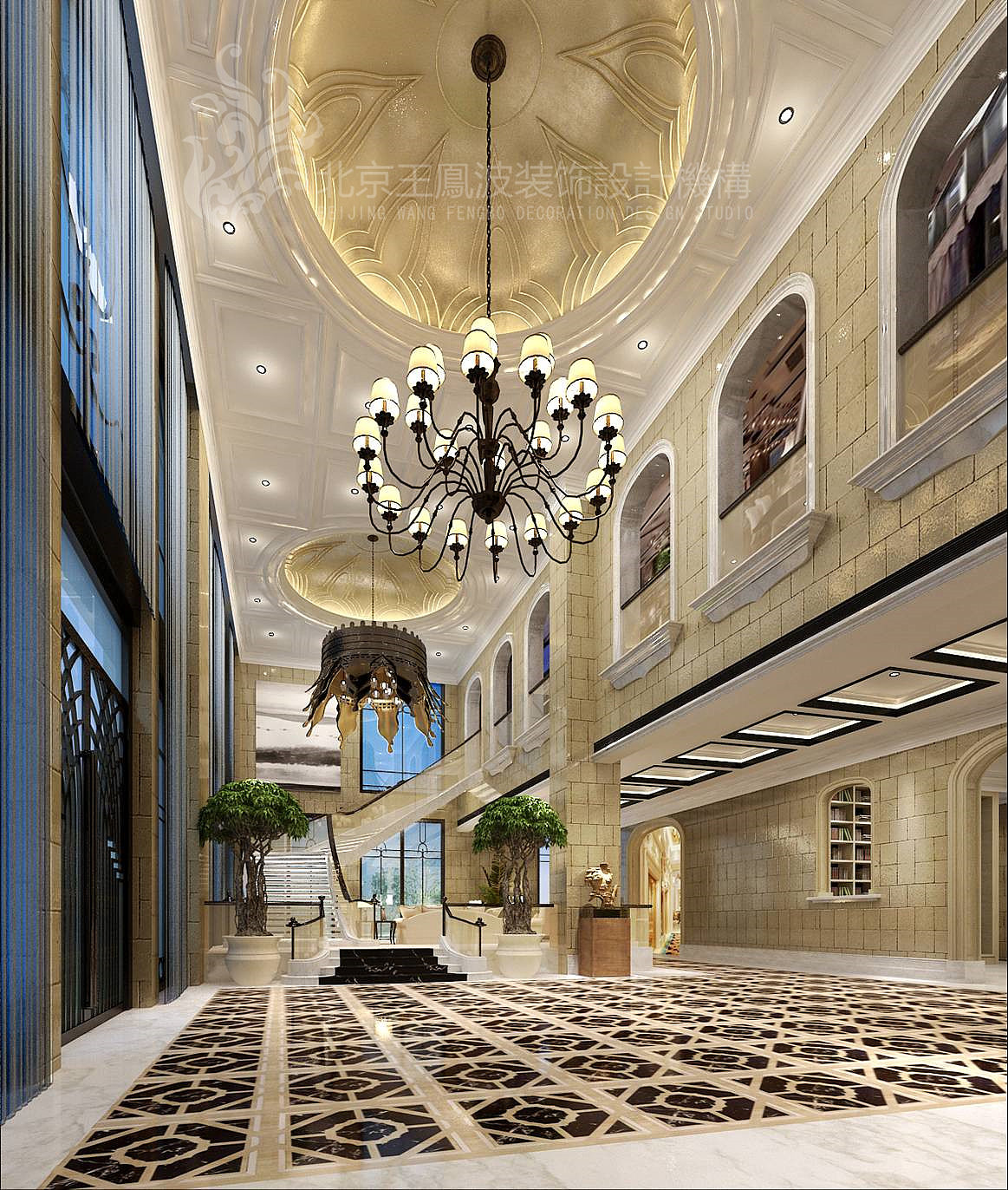 精品酒店设计-广西省柳州市金惠大酒樓（图ZODc5NDU4ODg=） - 建筑设计 - 站酷设计师高端酒店设计公司原创素材 - 站酷ZCOOL