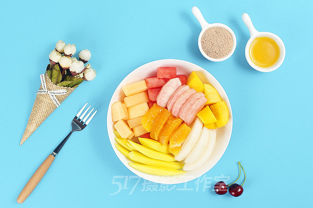 水果拼盘 美食拍摄团购图片零食干果图片拍照上门拍摄