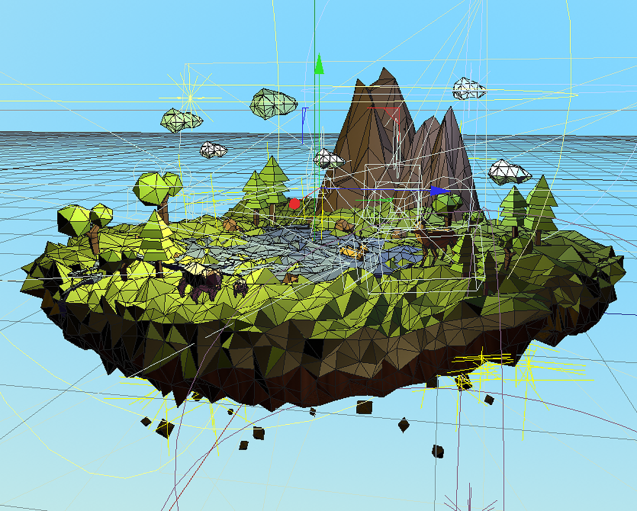 【PRACTICE】动物峡谷Low Poly