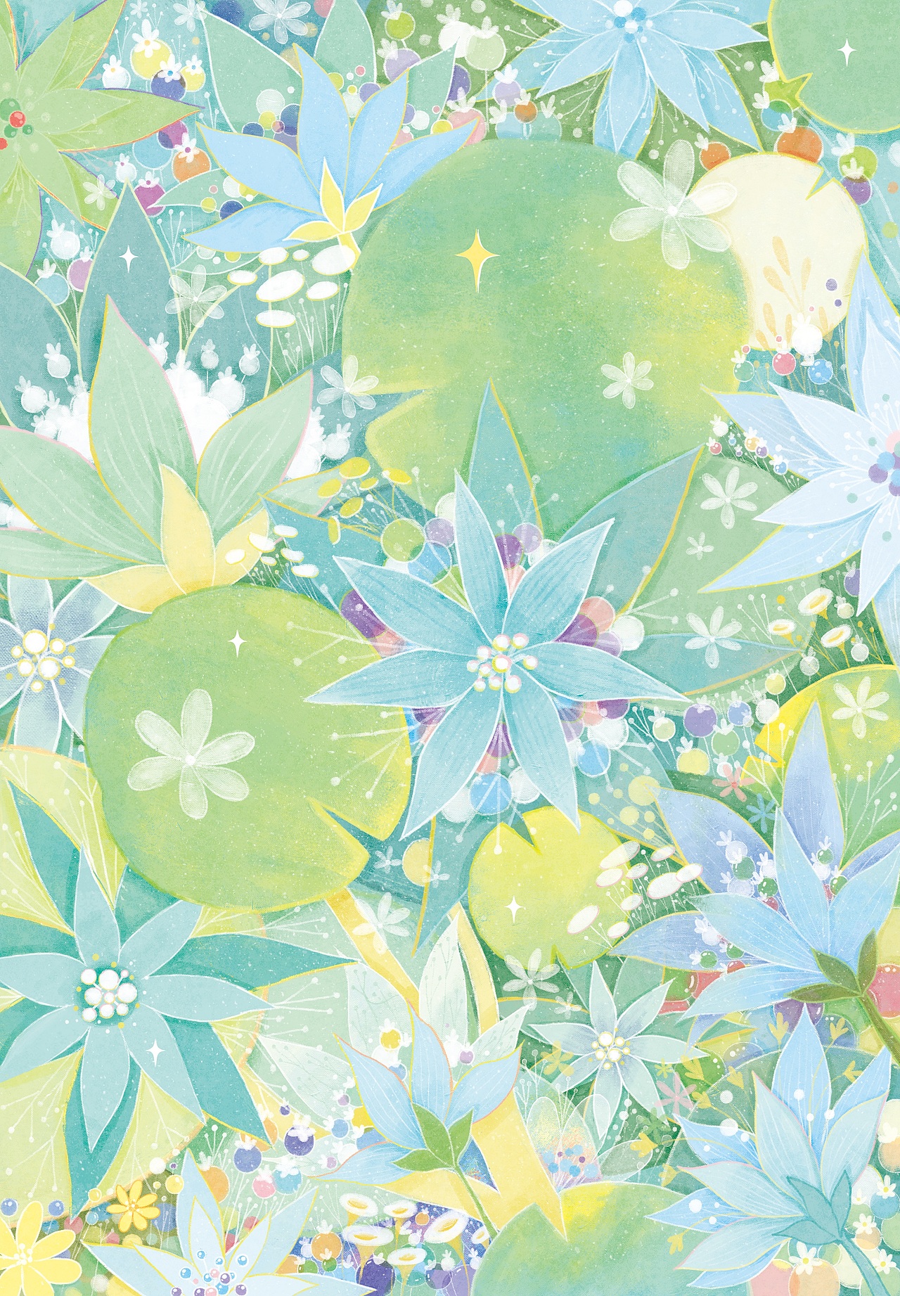 [ 春日来信 ] 花之国 - 春日、梦和繁花（图ZMjkzMDM2NTQ4） - 商业插画 - 站酷设计师飞想飞原创素材 - 站酷ZCOOL