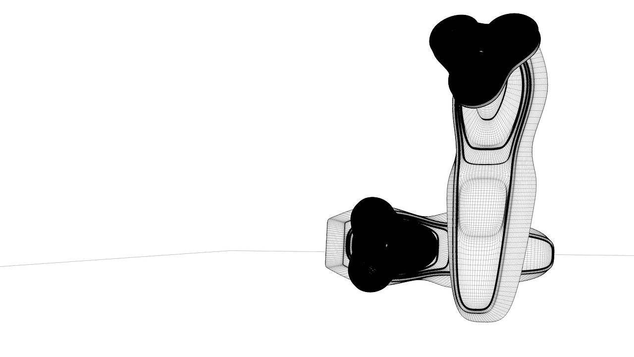 剃须刀建模海报（图ZMjM0NDU1NTI0） - 产品 - 站酷设计师微醺丨逍遥原创素材 - 站酷ZCOOL