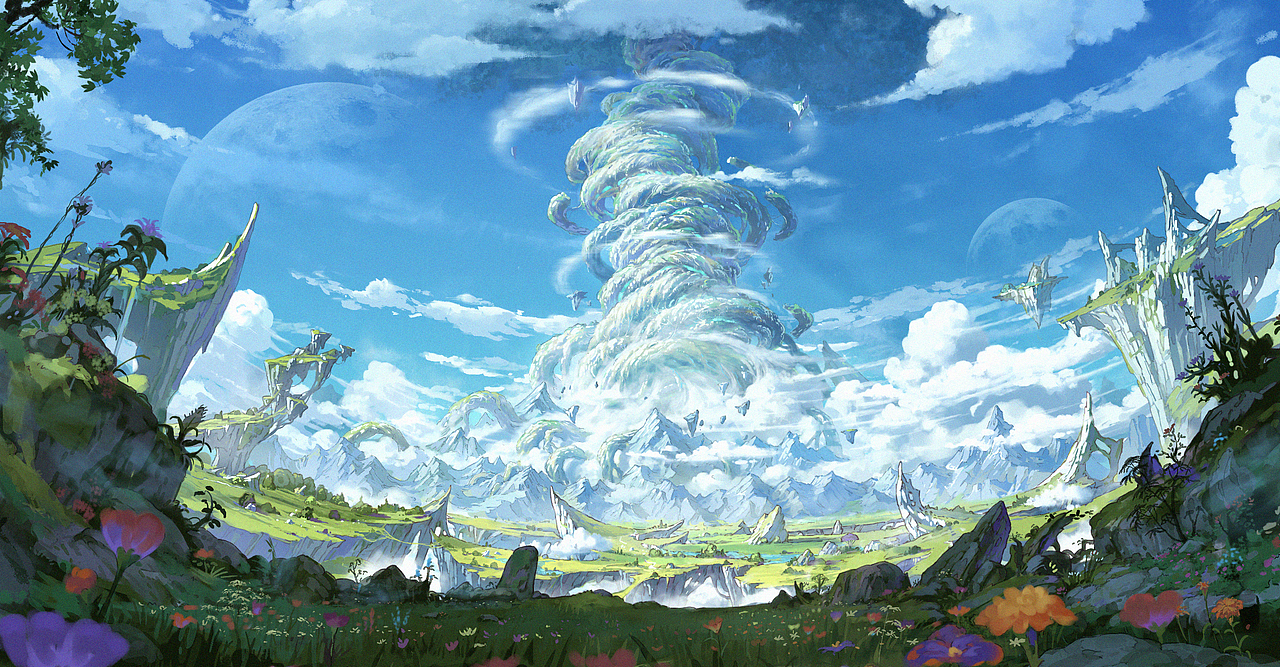 場景（圖ZMjk0OTQwMjgw） - 游戲原畫 - 站酷設計師ZHDALI原創(chuàng)素材 - 站酷ZCOOL