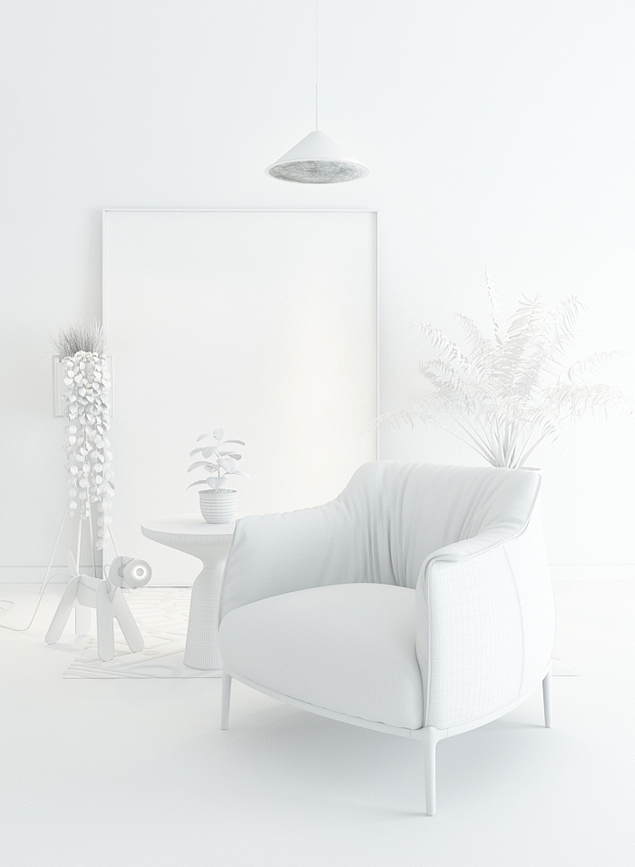 3D 北欧 沙发单人位（图ZMTA5ODcxODM2） - 场景 - 站酷设计师及时行乐原创素材 - 站酷ZCOOL