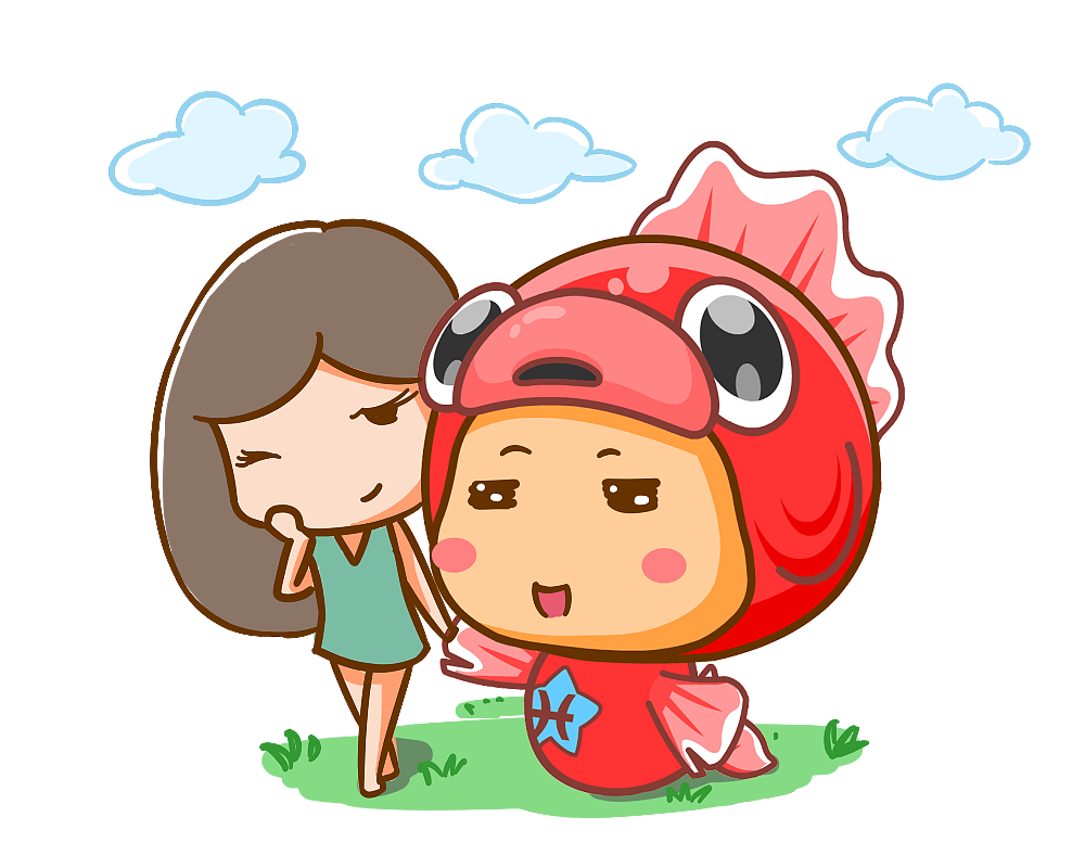 星座屋12星座漫画之双鱼座