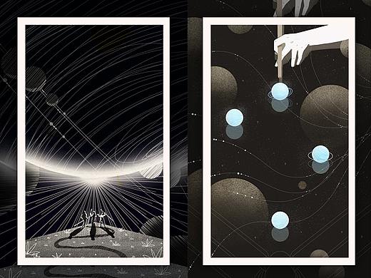 Cosmic Feast 宇宙插画系列