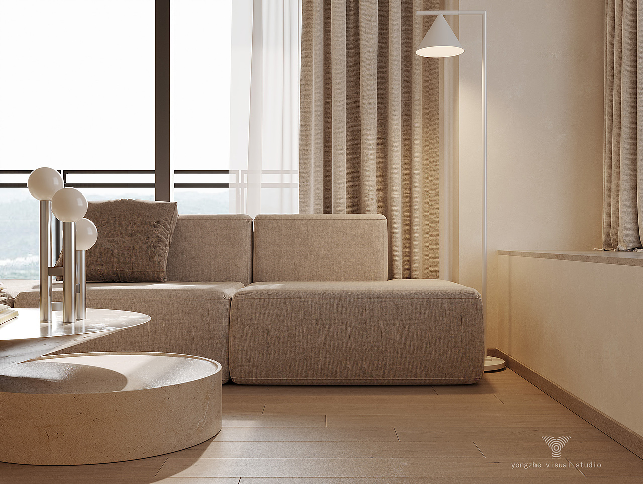 新作 / 现代风格效果图