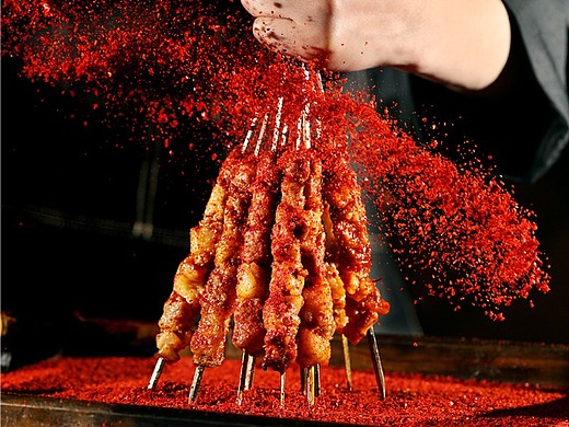 商业摄影 美食拍摄 羊肉串 烤串