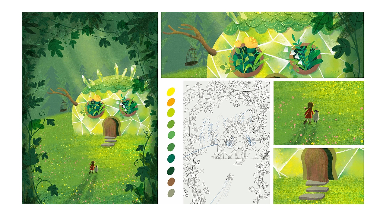 职业插画师养成班作品集(图ZMjE4NzQwNzMy) - 创作习作 - 站酷设计师豆丁洋原创素材 - 站酷ZCOOL