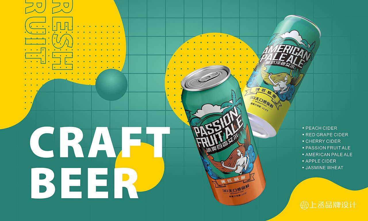 天津啤匠啤酒包装设计