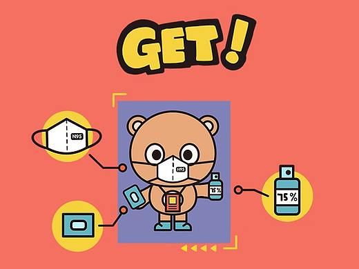 百度“新冠病毒疫情复工”科普长图漫画