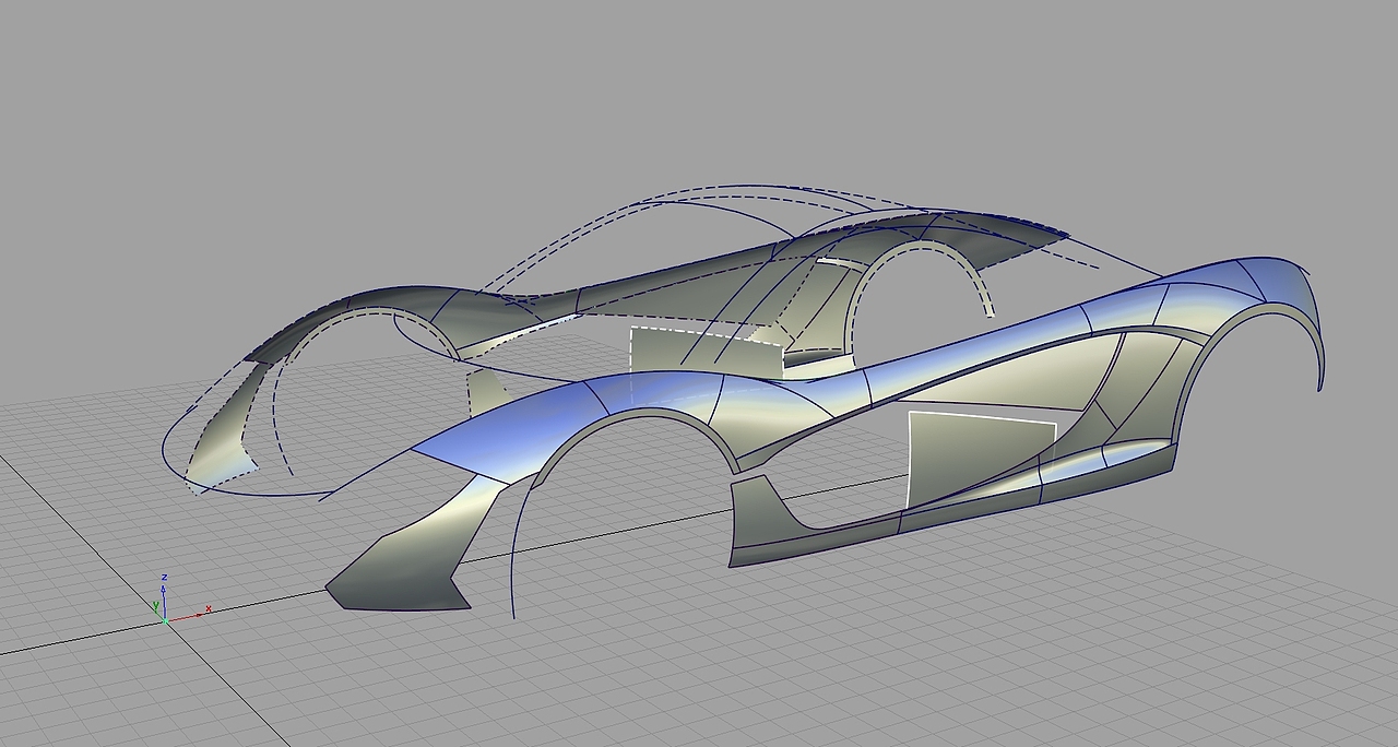 McLaren P1 Alias 建模教程（图ZOTM3OTY1Mjg=） - 交通工具 - 站酷设计师Adleyou原创素材 - 站酷ZCOOL