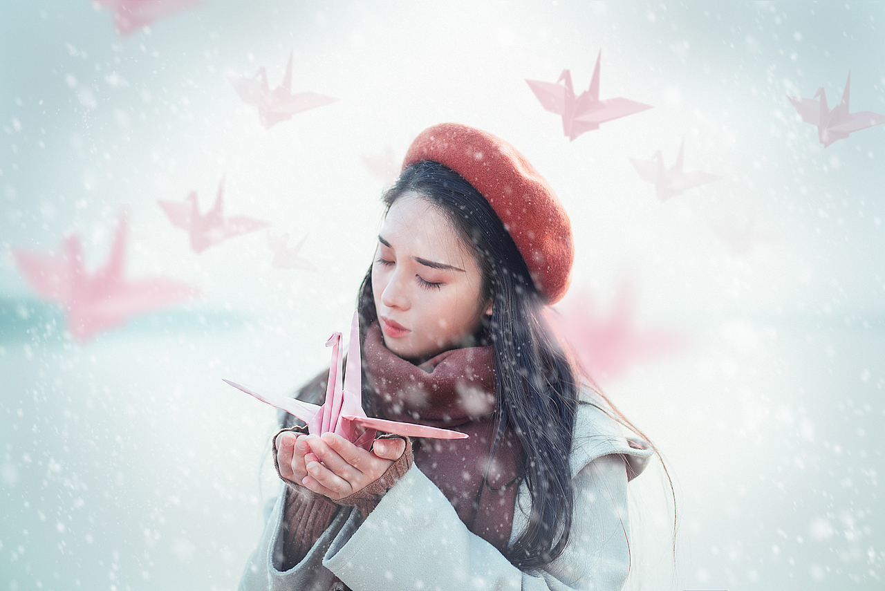 纸鹤（图ZMTAzNDk3NTE2） - 人像摄影 - 站酷设计师摄影的家俊原创素材 - 站酷ZCOOL