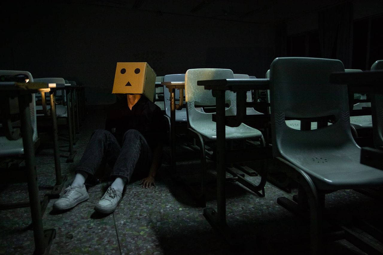 孤独氛围感写真