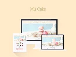 MU CAKE网页+后台界面展示
