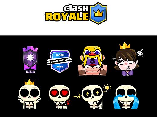 皇室战争周边临摹（个人主页-ZMzM5MzIwMjA=） - 创作习作 - 站酷设计师屠戮风行者原创素材 - 站酷ZCOOL